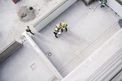 Commercial Slab Installation in Charleston, SC
