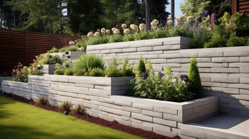 Terrace Retaining Walls