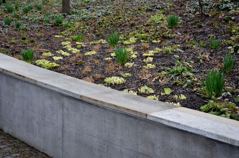 Products For Concrete Retaining Wall Installations in use